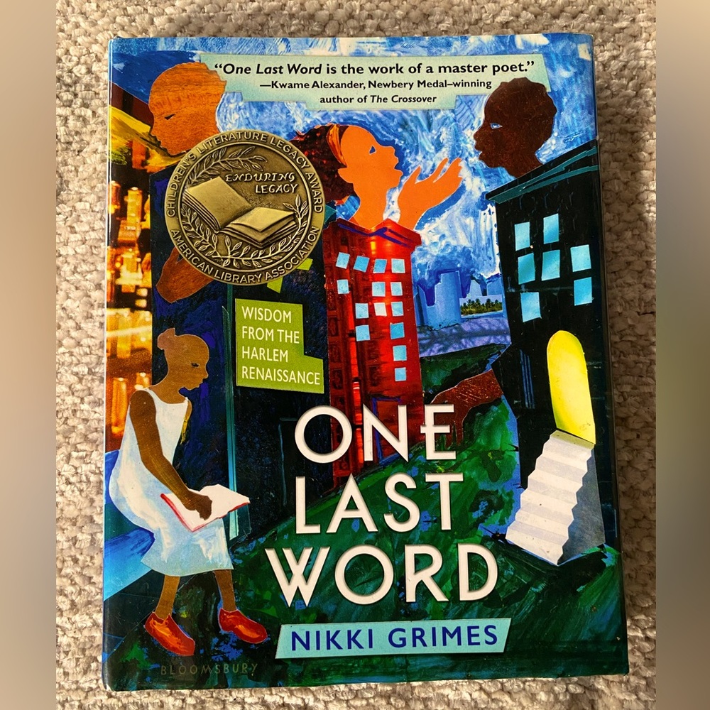 One Last Word Book By Nikki Grimes